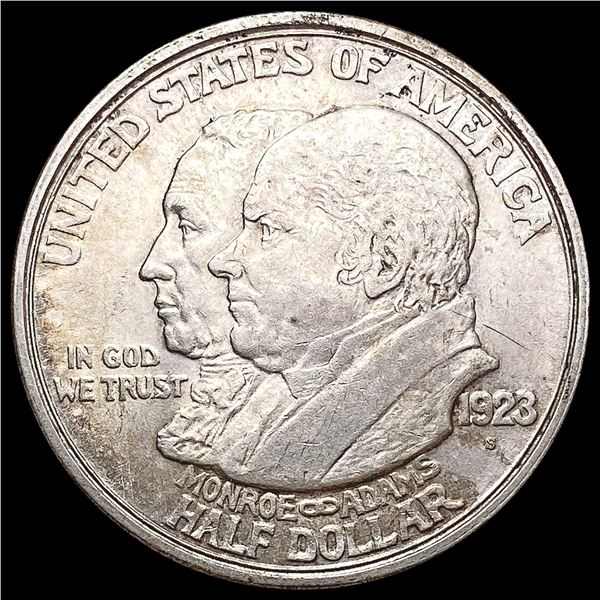 1923-S Monroe Half Dollar CLOSELY UNCIRCULATED