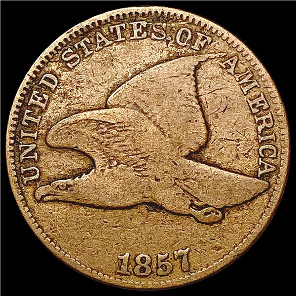 1857 Flying Eagle Cent NICELY CIRCULATED