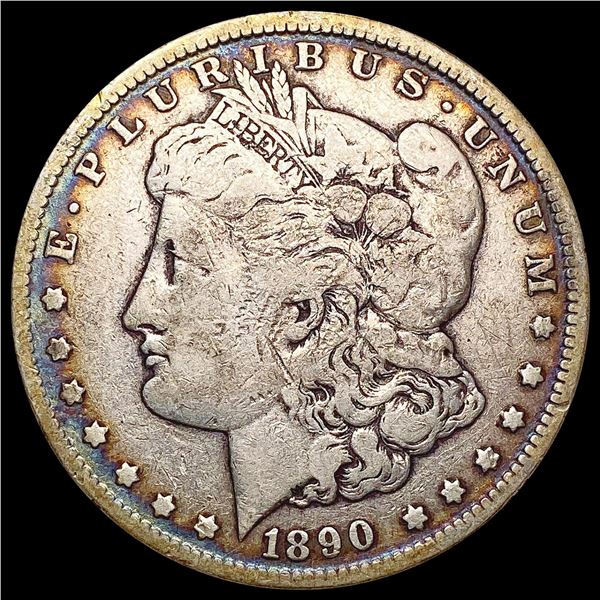 1890-CC Morgan Silver Dollar NICELY CIRCULATED