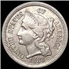 Image 1 : 1888 Nickel Three Cent CLOSELY UNCIRCULATED