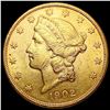 Image 1 : 1902-S $20 Gold Double Eagle CLOSELY UNCIRCULATED