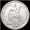 Image 1 : 1887 Seated Liberty Dime CHOICE AU