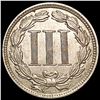 Image 2 : 1881 Nickel Three Cent CLOSELY UNCIRCULATED