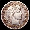 Image 1 : 1908-D Barber Dime LIGHTLY CIRCULATED