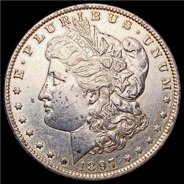 1897-O Morgan Silver Dollar CLOSELY UNCIRCULATED
