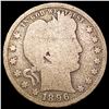 Image 1 : 1896-S Barber Quarter NICELY CIRCULATED