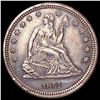 Image 1 : 1861 Seated Liberty Quarter CLOSELY UNCIRCULATED