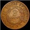 Image 2 : 1866 Two Cent Piece LIGHTLY CIRCULATED