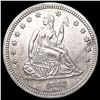 1862 Seated Liberty Quarter CHOICE AU