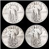 Image 1 : 1927-1930 [4] Standing Liberty Quarter CLOSELY UNC