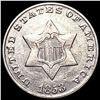 Image 1 : 1853 Silver Three Cent UNCIRCULATED