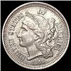 Image 1 : 1866 Nickel Three Cent CLOSELY UNCIRCULATED