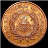 Image 2 : 1867 Two Cent Piece CLOSELY UNCIRCULATED