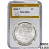 Image 1 : 1880-O Morgan Silver Dollar PGA MS62+