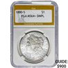 Image 1 : 1880-S Morgan Silver Dollar PGA MS64+ DMPL