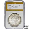 Image 1 : 1904 Morgan Silver Dollar PGA MS63+