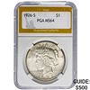 Image 1 : 1926-S Silver Peace Dollar PGA MS64