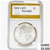 1878 7/8TF Morgan Silver Dollar PGA MS65