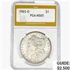 Image 1 : 1903-O Morgan Silver Dollar PGA MS65