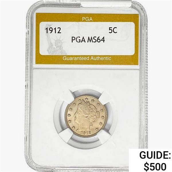 1912 Liberty Victory Nickel PGA MS64