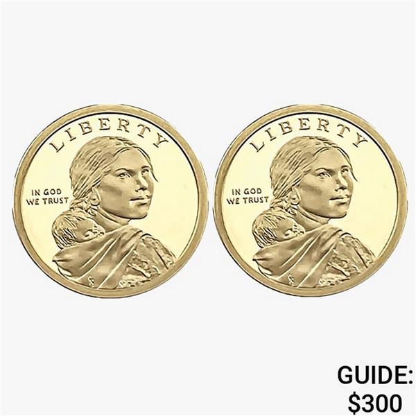 [49 PCS] 2015 $1 Sacagawea Mohawk Ironworkers