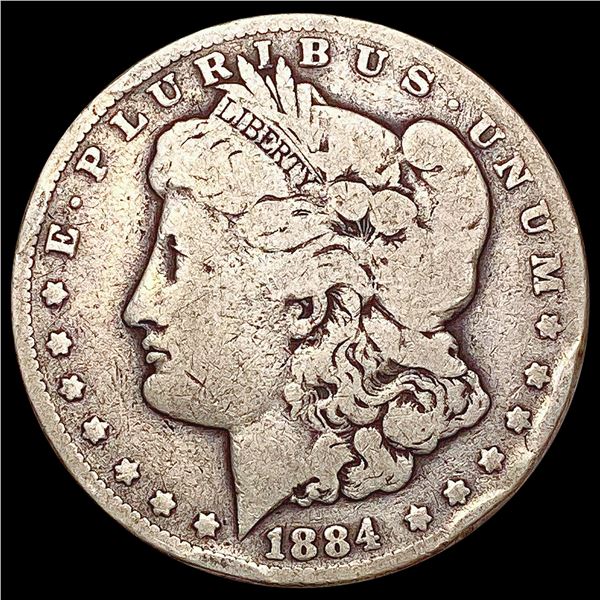 1884-CC Morgan Silver Dollar NICELY CIRCULATED