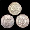 Image 2 : [3] 1881-1896 Morgan Silver Dollar UNCIRCULATED
