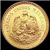 Image 2 : 1945 Mexico Pesos 0.0603 oz Gold $2.5 UNCIRCULATED