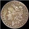 Image 1 : 1893-CC Morgan Silver Dollar NICELY CIRCULATED