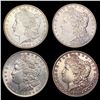 Image 1 : [4] 1882-1890 Morgan Silver Dollar UNCIRCULATED