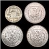 Image 2 : [4] 1882-1949 Varied US Silver Coins UNCIRCULATED