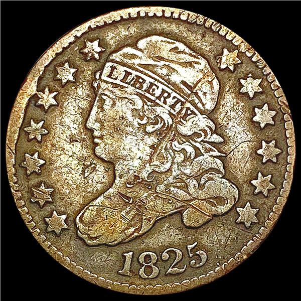 1825 Capped Bust Dime LIGHTLY CIRCULATED