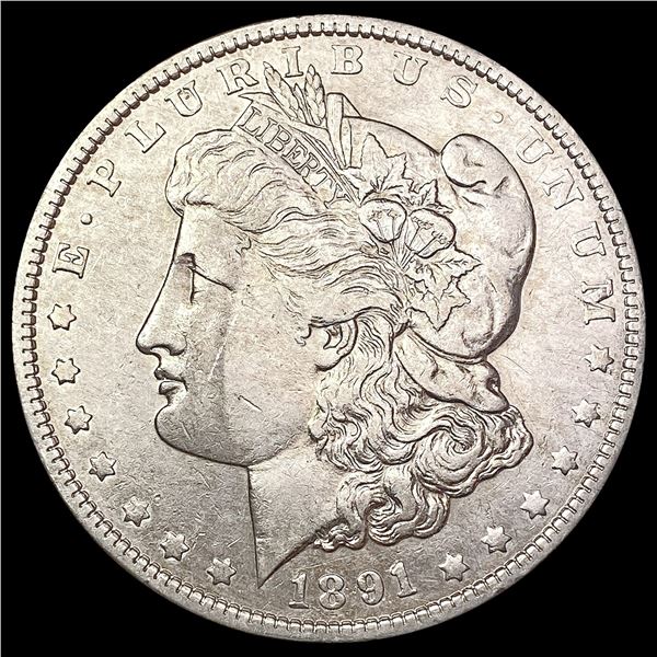 1891-O Morgan Silver Dollar CLOSELY UNCIRCULATED