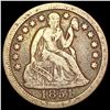 Image 1 : 1851 Seated Liberty Dime LIGHTLY CIRCULATED