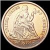 Image 1 : 1873 ARR Seated Liberty Dime UNCIRCULATED