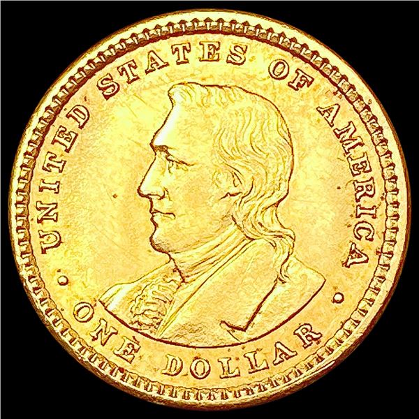 1905 Lewis & Clark Rare Gold Dollar UNCIRCULATED