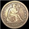 1857-O Seated Liberty Quarter NEARLY UNCIRCULATED