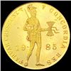 1985 .1104oz Gold Netherlands 1 Ducat CHOICE PROOF