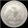 Image 2 : 1842 Seated Liberty Half Dollar CLOSELY UNCIRCULAT