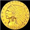 Image 1 : 1910 $2.50 Gold Quarter Eagle CLOSELY UNCIRCULATED