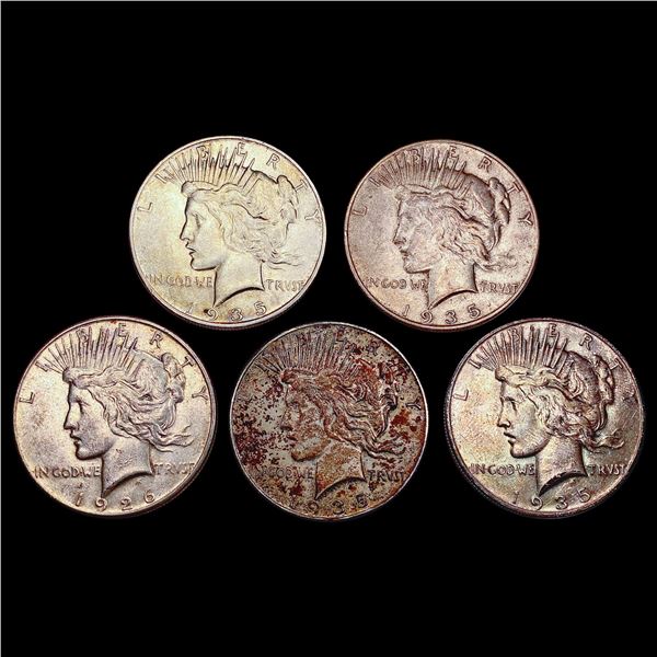 [5] 1926-S&1935-S Silver Peace Dollar HIGH GRADE