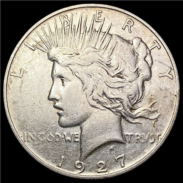 1927-D Silver Peace Dollar CLOSELY UNCIRCULATED