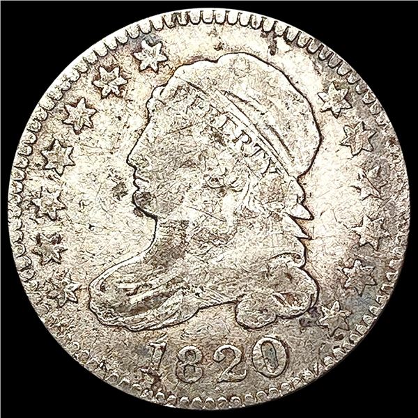 1820 Capped Bust Dime NICELY CIRCULATED