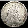 1857-O Seated Liberty Quarter LIGHTLY CIRCULATED