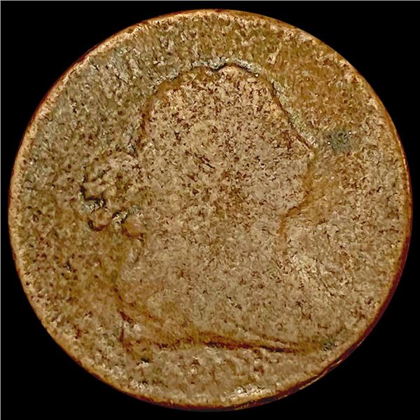 1808 Draped Bust Half Cent NICELY CIRCULATED