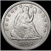 Image 1 : 1857 Seated Liberty Quarter CLOSELY UNCIRCULATED