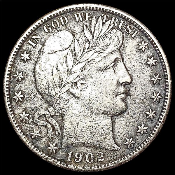 1902-S Barber Half Dollar HIGH GRADE