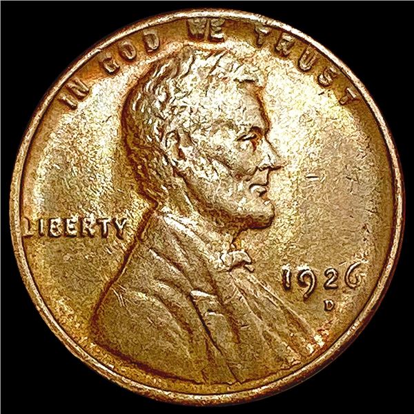 1926-D Wheat Cent CLOSELY UNCIRCULATED