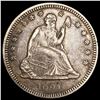 Image 1 : 1857-O Seated Liberty Quarter NEARLY UNCIRCULATED
