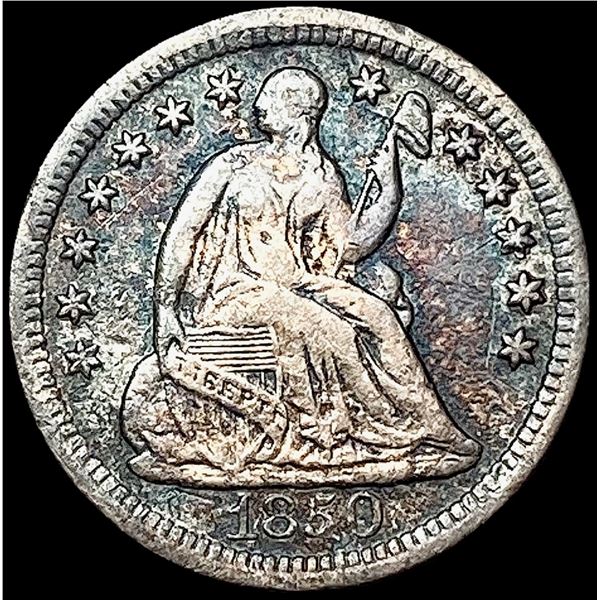 1850-O Seated Liberty Half Dime NICELY CIRCULATED